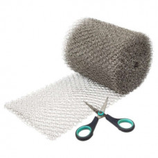 RVS ONGEDIERTE GAAS 15CM HOOG PER 10CM RVS ONGEDIERTE GAAS 15CM HOOG PER 10CM