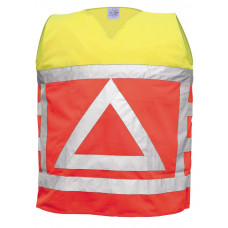 VERKEERSREGELAAR VEST OR./GEEL EN471,M/L