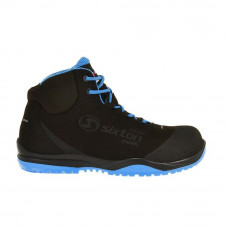 WERKSCHOEN CUBAN HIGH 42 ZWART/BLAUW AIR ESD S3 SRC