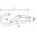 KARABIJNHAAK 120X11MM RVS BLISTER A 1 STUKS