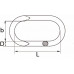 NOODSCHAKEL 6MM VZ. / 250-06E BLISTER VAN 2 STUKS