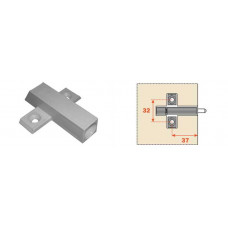 ADAPTER VOOR DEURDEMPER ZONDER LIP