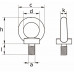 OOGBOUT M6 VERZINKT DRAADLENGTE =13MM