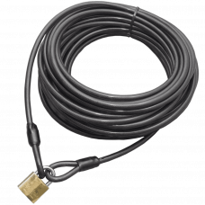 TERRASKABEL 8MM LENGTE =10 METER MET HANGSLOT