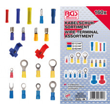 ASSORTIMENT KABELSCHOENTJES 160DLG, BGS 14105