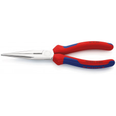 KNIPEX TELEFOONTANG RECHT + ZIJSNIJDER 200 MM 2615-200