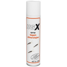 HG X TEGEN ZILVERVISJES SPRAY 400ML