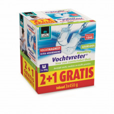 VOCHTVRETER BISON MAGNEET NAVULLING PROMOPACK 3X450 GRAM