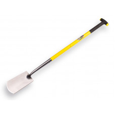 ATLAS SPADE GEPOLIJST, MET FIBERGLAS T-STEEL. TOTALE LENGTE 125 CM.