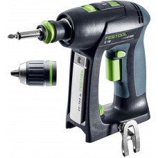 FESTOOL ACCU SCHROEFBOORMACHINE C 18 LI BASIC 576434 EXCL. ACCUS/LADER