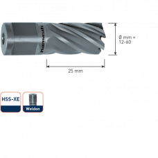 HSS-XE KERNBOOR SILVER-LINE, UNIVERSEEL 19, ø12X30