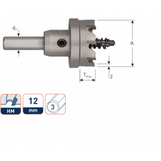 HM GATFREES 'EASY', TMAX=12, ø20,0