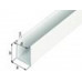 PVC U-PROFIEL WIT10X10X10X1.0MM 1 METER