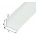 PVC HOEK PROFIEL ZWART 40X10MM 1 METER