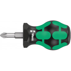 WERA 355 PZ POZIDRIV STUBBY/CARBURATEURSCHROEVENDRAAIER, PZ 2 X 25 MM