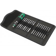 WERA KRAFTFORM KOMPAKT 60 BITS-ASSORTIMENT SET 17-DLG.