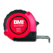 BMI TWO COMP ROLBANDMAAT 5 METER, BANDBREEDTE 19 MM.