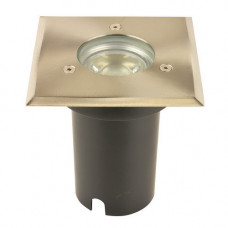 LED GRONDSPOT VIERKANT ALU 5W RVS SIMPLY DESIGN