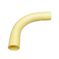 PVC BOCHT 3/4 PVC CREME 19MM