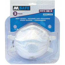 M-SAFE MASKER FFP3 VENTIEL TYPE 6340 2 STUKS