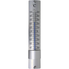 THERMOMETER 21CM ALU ZILVER HJ