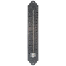 THERMOMETER METAAL 50CM GEGALVANISEERD