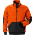 SWEATJACK 7052SMP ZWART/ORANJE XL