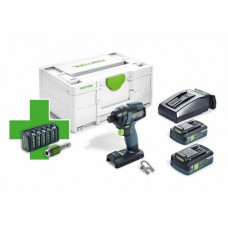 FESTOOL ACCU-SLAGSCHROEVENDRAAIER TID 18 HPC4,0 I-PLUS P21 577191