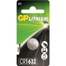 GP LITHIUM 1 X CR1632 3V ZILVER GP