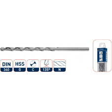 HSS-G SPIRAALBOREN DIN 340 GESLEPEN 11,0X195 MM / ETUI