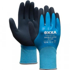 OXXA DOUBLE-LATEX ZWART/BLAUW 7/S 50-400