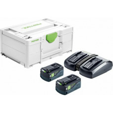 FESTOOL ENERGIE SET SYS 18V 2X5,0AH + TCL6DUO