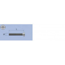 MEUBELKNOPSCHR.M4X22 DOOS A 100 STUKS