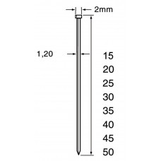 DUTACK MINIBRADS 25MM DOOS VAN 5000 STUKS VERZINKT