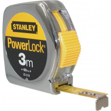 STANLEY ROLBANDMAAT POWERLOCK 3 METER 0-33-218