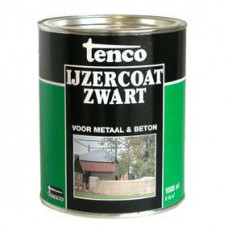 TENCO IJZERCOAT TEERVRIJ ZWART 1