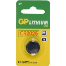 GP CR2025 LITHIUM BATTERIJ 3V