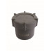 PVC 75MM EINDSTOP MET SCHROEFDEKSEL