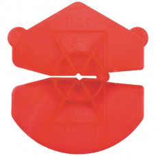 ISOLATIECLIPS 3.2-4.5 ROOD ZAK A 60 STUKS