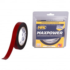 HPX MAX POWER OUTDOOR BEVESTIGINGSTAPE - ZWART 19MM X 5M OT1905