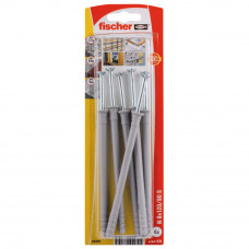 FISCHER ZB N 8X120 K NAGELPLUG BLISTER VAN 6 STUKS